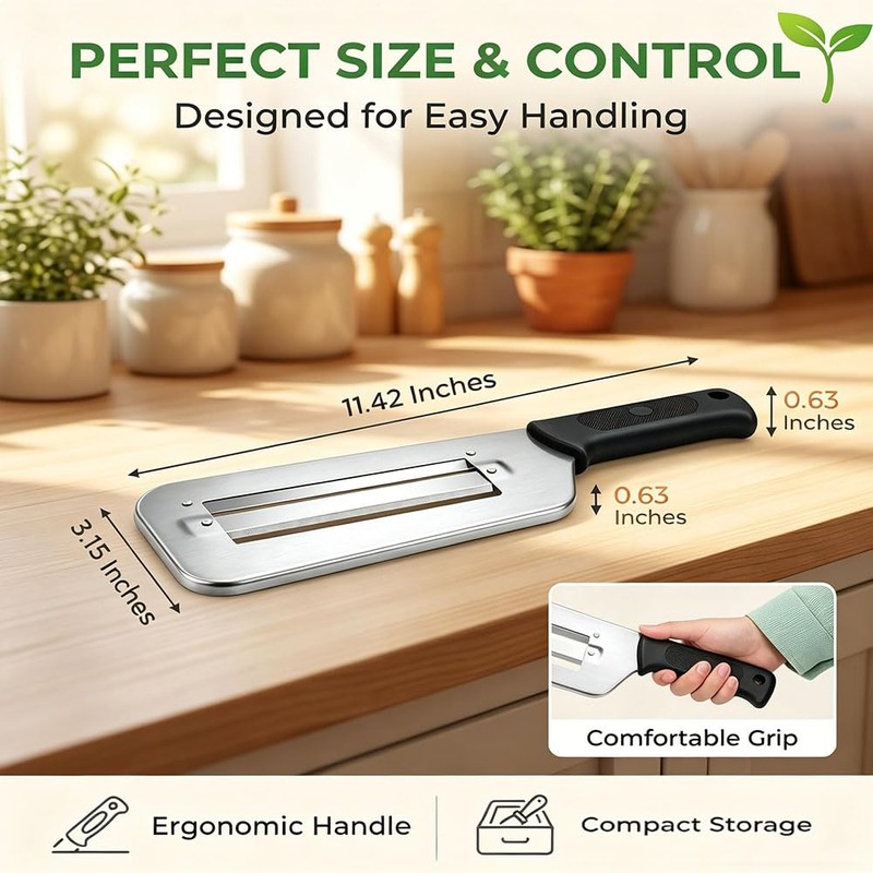Cabbage Shredder Vegetable Slicer Cole Slaw Knife Lettuce Shredding Hand