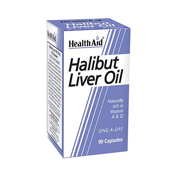HealthAid Halibut Liver Oil - 90 Capsules