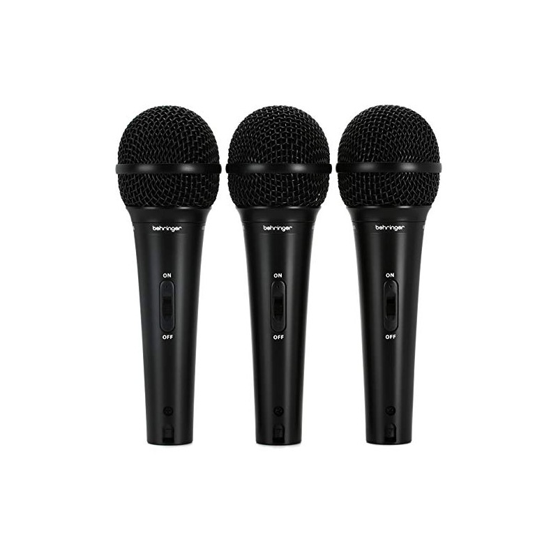 Behringer XM1800S Micrófonos dinámicos e instrumentales cardioides dinámicos (Juego de