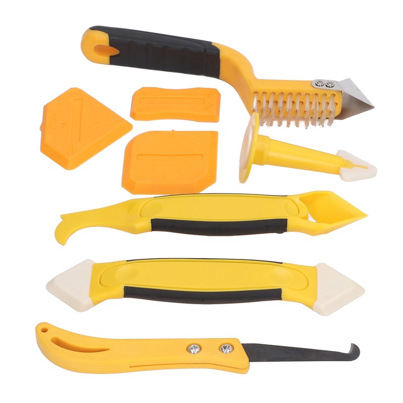 Caulking Tool Kit 8 Piece Silicone Joint Tools Caulk Remover