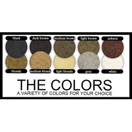 JARGOD Hair Building Fibers 27.5g (Black)