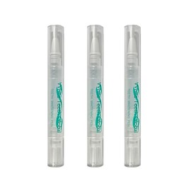 XL Teeth Whitening Pen 4cc (not 2cc) with 20+ uses of Strong Tooth Whitener Stain Remover Gel. Natural Mint, no Sensitivity, Made in The USA. (3)