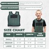 Weighted Vest for Kids - Adjustable Compression Vest, Medium (Ages