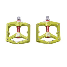 Hoyabb Mountain Bicycle Pedal, Sealed Bearing, Wide Platform Pedal，Flat Platform Pedals for BMX MTB 9/16"