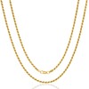 AKA Gioielli® - Cord Chain 3 mm 18K Gold Plated