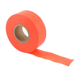 High Visibility Marking Tape, 147.64 Feet x 0.98 Inch Tree Marking Tape Marking Tape Path Markings for Trees Caution Tape Hunting Trail Markings Path Tape for Camping (Orange)