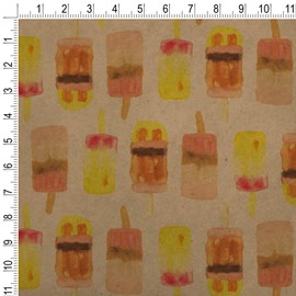 GRAPHICS & MORE Pretty Ice Pops Premium Kraft Roll Gift Wrap Wrapping Paper