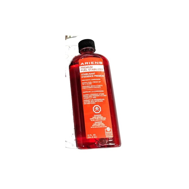 Ariens 70734000 Premium Fuel Stabilizer 12oz Bottle (Treats 30 gallons)