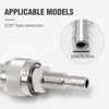 Vkinman 5/16" Fuel Connector Replace 3B2-70260-1 3B2-70250-1 Replacement for Nissan