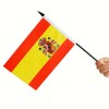 US American & Spain Friendship Table Flag, Spain Desk Flag,