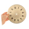 SEWACC DIY Clock Dial Replacement Stylish Round Clock Dial Part