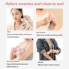 Mini Hand Held Massager Muscle Relaxation Circular Cordless Fascia Vibration