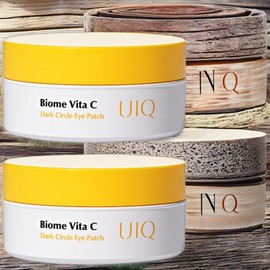 Uike Eye Care Eye Area Skin Biome Vita C Dark Circle Eye Patches 4 packs of 60 / 유이크 아이케어 눈가 피부 바이옴 비타씨 다크서클 아이패치 4개 60개입