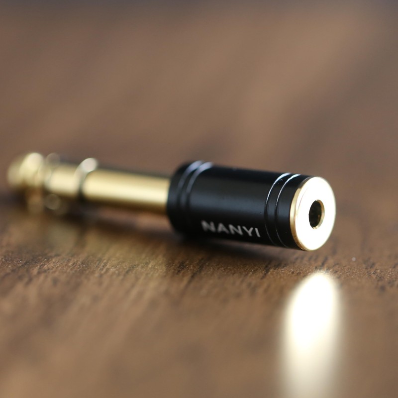 NANYI 1/4'' Male to 1/8'' Female Stereo Headphone Adapter Connect