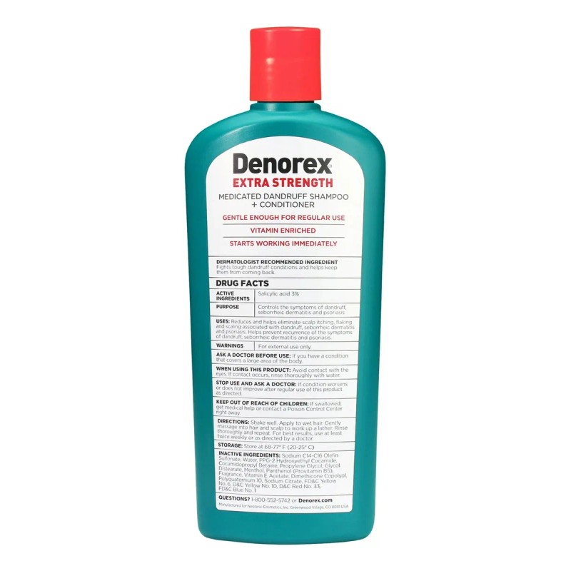 Shampoo Denorex Extra Strenght Anticaspa 296ml Americano Ori
