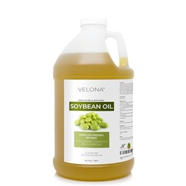 velona Aceite de Soja - 64 Fl Oz | Aceite Transportador Puro y Natural | Refinado | Cocinar, Hornear, Hidratante para La Piel, El Cabello, El Cuerpo y La Cara | Úsalo Hoy - Enjoy Results