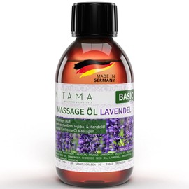 Kitama Massage Oil Aroma Lavender - Body Oil for Massages - Care Oil - Aroma Oil - Nourishing Relaxation Oil - 250 ml