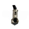 Safety Valve with Lever 1/2 Inch
