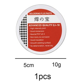 LINAERSHAO 1 Stck 10g Flussmittel-Paste,l?tfett flussmittel,L?tpaste,l?tflussmittel,Solder Paste,L?tpaste,fr Mechaniker,Metall-, Zinn,Telefon,PC-Karten,Bauelemente