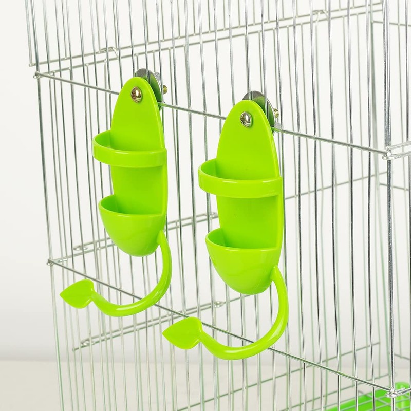 2pcs Plastic Pet Bird Cuttlebone Holder Food Holder, Cuddle Bone