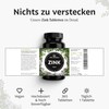 Zinc tablets – 365 pieces per year – high dose
