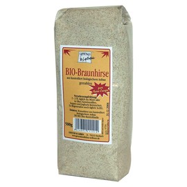 gesund & leben Organic Brown Millet Ground 500 g Pack