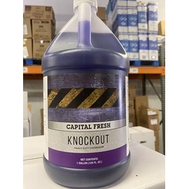 CUI Solutions Knockout by Capital Fresh Heavy Duty Industrial Strength Degreaser, 1 Gallon