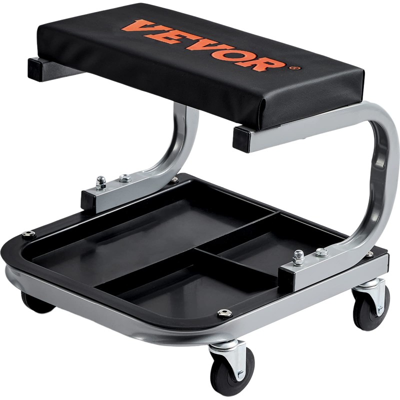 VEVOR Rolling Creeper Garage/Shop Seat, 250 LBS Capacity Padded Rolling