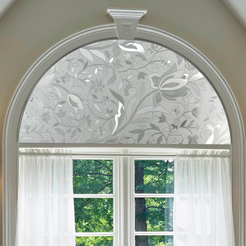 Autotech Park Precut Custom Arched Window Film, Floral Series 5