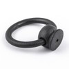 Renovators Supply Manufacturing Cabinet Handles 2 in. Black Wrought Iron