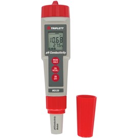 Triplett WQ120 Waterproof PH/TDS/Conductivity/Salinity Tester Pen