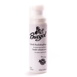 Burgol Nubuck Suede care 100 ml Bottle with Sponge applicator - Colourless, 3.38fl.oz