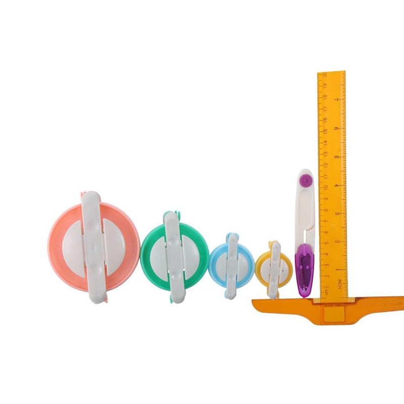 4 Size Pom Pom Maker Fluff Ball Needle Craft DIY