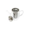 Borosilicate Glass Teapot with Removable Stainless Steel Infuser, 4 Cups