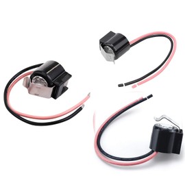 3 Pcs W10225581 Refrigerator Defrost Bimetal Thermostat, Compatible with Whirlpool Kenmore Fridges, Replaces WPW10225581, PS11750673, AP6017375