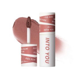INTO YOU Matte Lipstick, Super Stay Lipstick for Women, Waterproof, Long Lasting Lipstick, High Impact Lipcolor with Lightweight Lip Mud Texture, Dual-use for Lips and Cheek, Nude Lipstick (EM11)