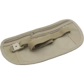 Travel Money Belt for Women Men, Slim RFID Blocking Travel Wallet, Under Clothes Passport Wallets, Money Belt for Travel Hidden Women, Lightweight Undercover Passport Holder (Yellow)