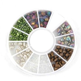 Nail art materials, deco parts, and nail accessories 2ea