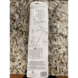 IPS Storm Door Closer Kit Black CH-3120B