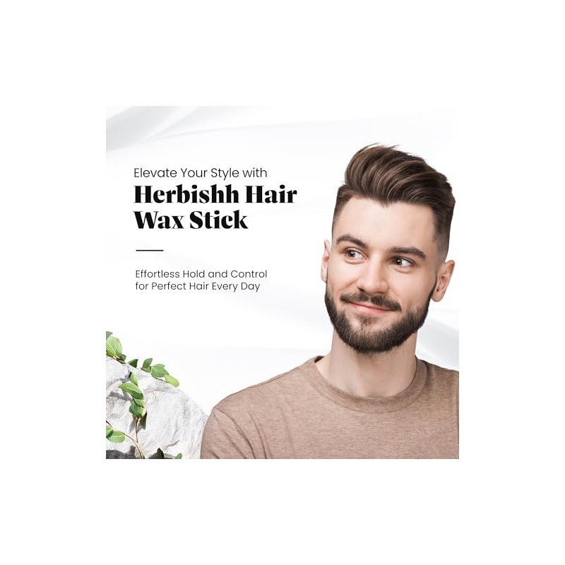 Herbishh Hair Wax Stick for Smoothing and Styling - 2.7