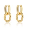 StyleJella Gold Earrings for Women Trendy, Simple Dainty 14K Gold