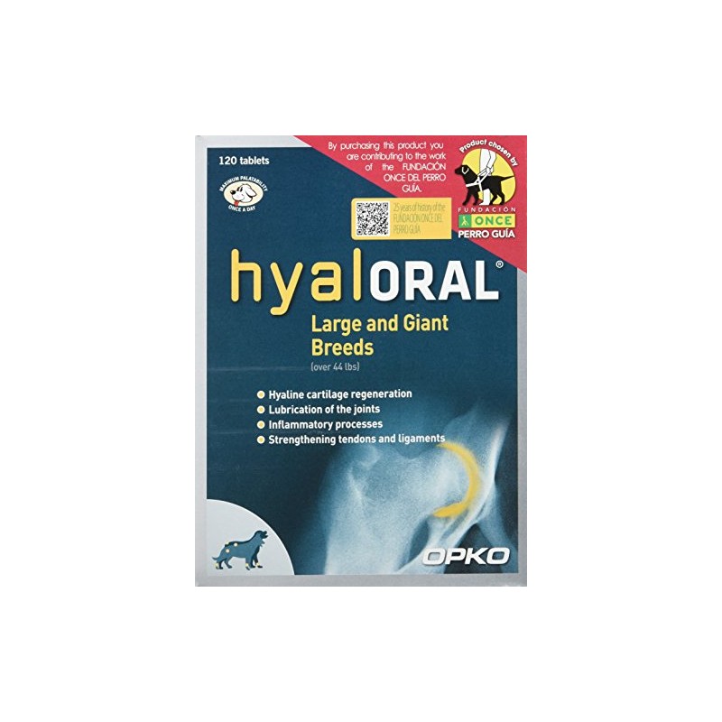 FARMADIET Hyaloral Large And Giant Breed 120 Tablets