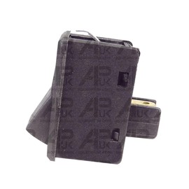 APUK 5x Blank Rocker Flick Switch ON/OFF Replacement for Case IH Ford John Deere Tractor 2 Spade