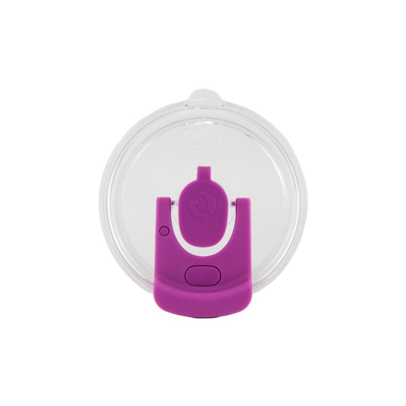 Drinco 40oz 30oz Tumbler with Handle, BigSur Lid Replacement (Lavender,