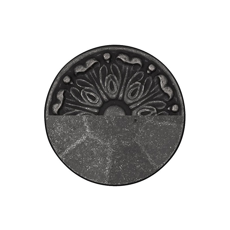 Hickory Hardware PA1218-VP 1-1/4-Inch Manchester Cabinet Knob, Vibra Pewter