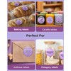 MUNBYN 3 Inch Purple Circle Thermal Sticker Labels, Multi-Purpose Self-Adhesive