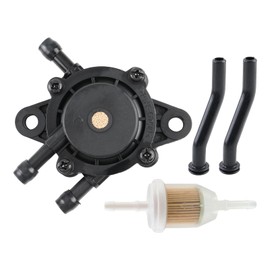 MOTOALL Garden Lawn Mower Vacuum Hose for John Deere Mower 596163 D140 D160 for Tractor 593998 797408 Fuel Pump Fuel Filter for D100 D105 D110 D120 D125 D130 D140 D150 D155 D160 D170