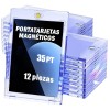 12 Unidades De Porta Tarjetas Acrílicos De &sq