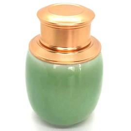 Mini Urn Urn for Pets [Green] Divine Bone Keepsake Dog Storage Bag Cat Rabbit Waterproof