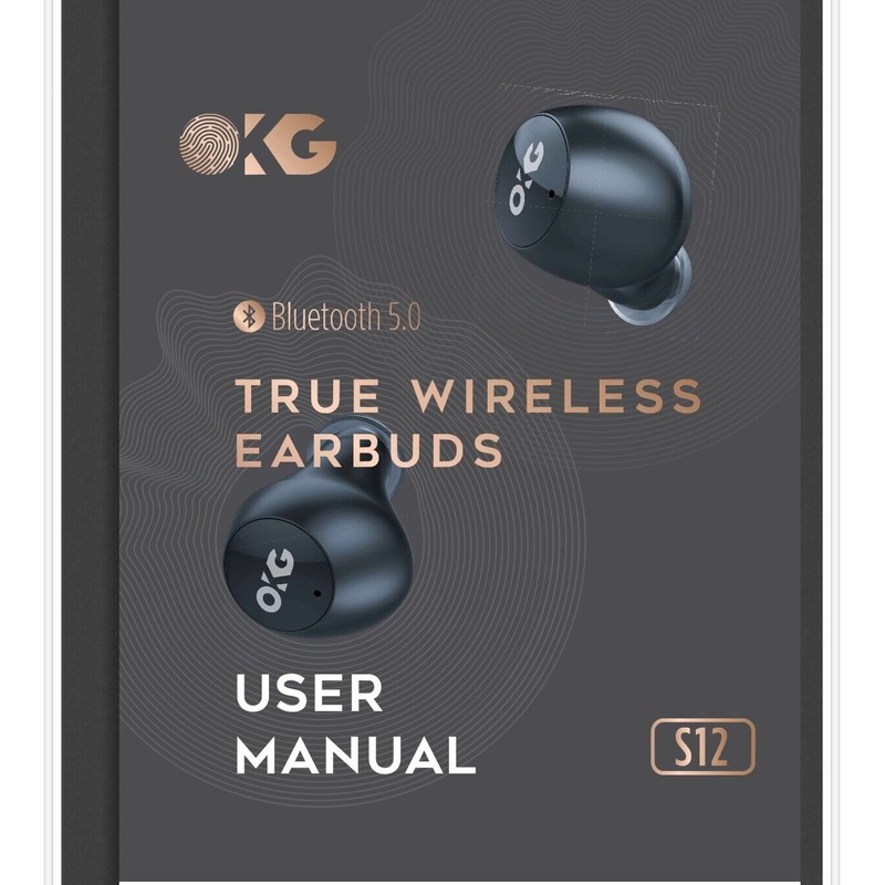 OKG Bluetooth Earbuds Waterproof Bluetooth Wireless